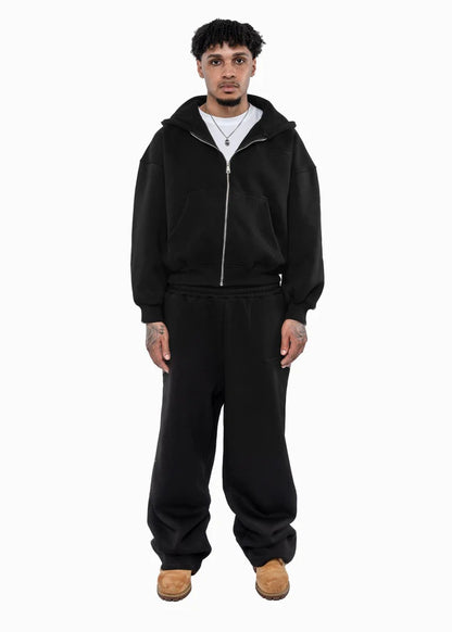 BLACK ON BLACK TRACKSUIT BUNDLE