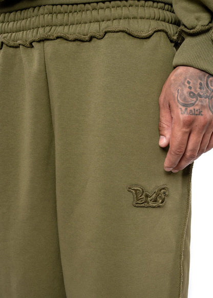 BMS PATCH OLIVE JOGGER