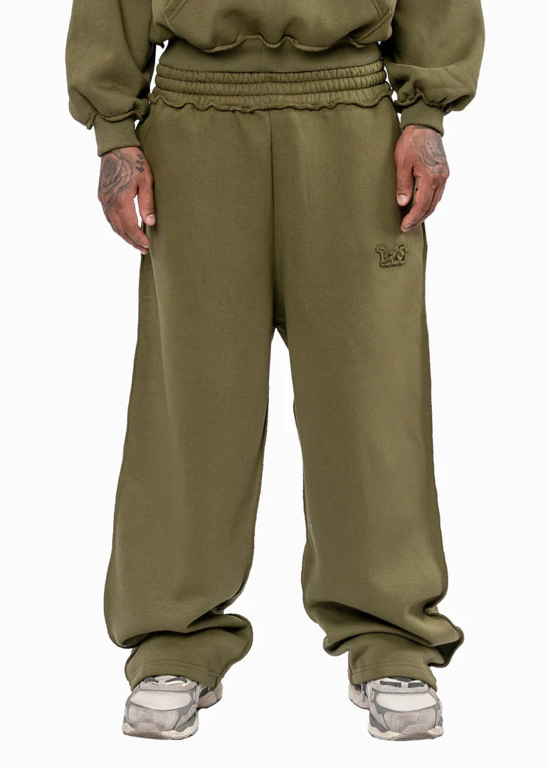 BMS PATCH OLIVE JOGGER