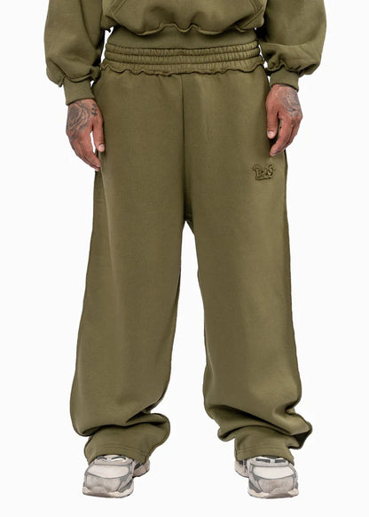 BMS PATCH OLIVE JOGGER